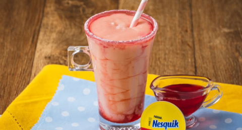 Leite e Nesquik