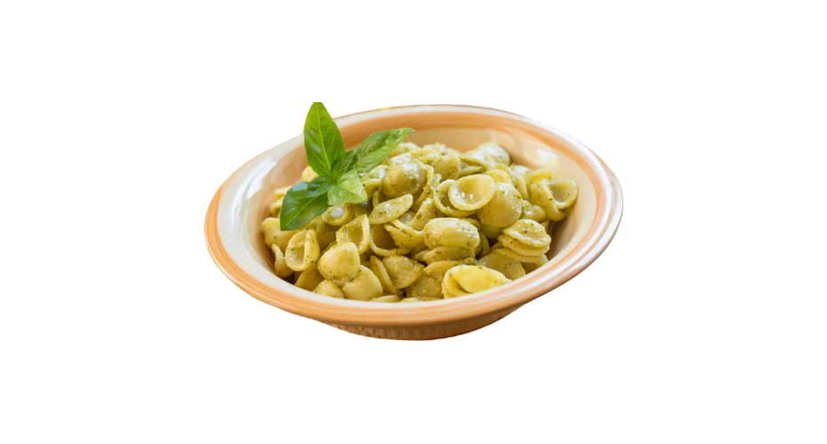 Orecchiette Ao Pesto e Cacioricotta
